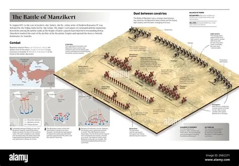 1071 års Slaget vid Manzikert; Seljukkien voitto Byzantsista ja Lähi-Idän poliittinen maisema vaihtuu radikaalisti